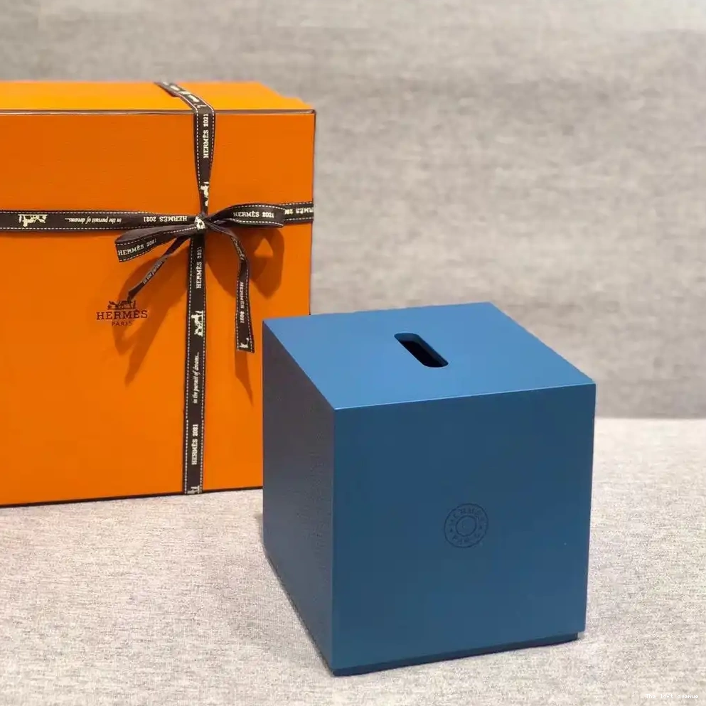 SQUARE HERMES KBOX TISSUE BOX 0516